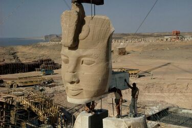 История спасения самых ценных памятников древности Египта от затопления: подвиг Кристианы Дерош