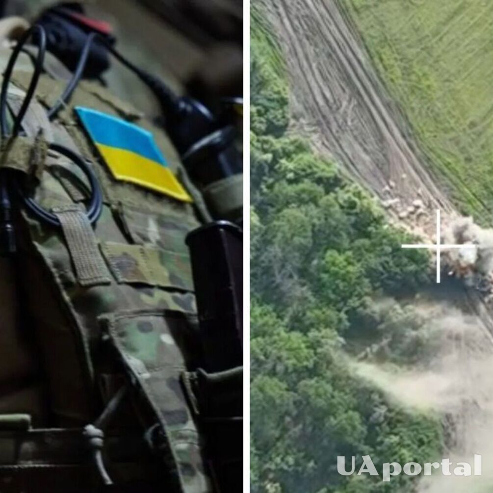 Ukrainian artillerymen destroyed the occupants' 'Ural' (video)