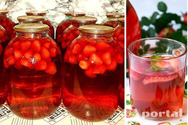 Как сделать компот из клубники и закрыть его в банках на зиму