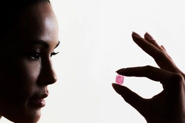 Розовый бриллиант продали за 34 миллиона долларов всего за 2 минуты, как выглядит (фото)