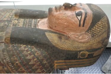 Mummy of a 2600-year-old woman found in Egypt: she died a terrible death