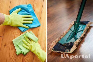 Навіщо мити підлогу солоною водою