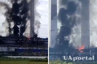 Пожар на энергоблоке Новочеркасской ГЭС в Ростовской области россии