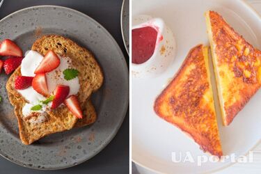 Французький сніданок: рецепт тостів з полуницею та вершковим сиром