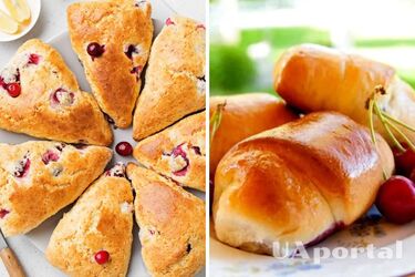 Ідеально до чаю: рецепт шотландських булочок з черешнею