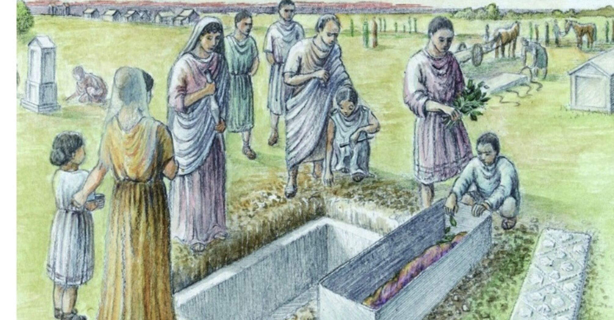 Как римляне относились к весталкам. Древнеримские могилы. Могилы римлян. Погребальные культы в Риме.