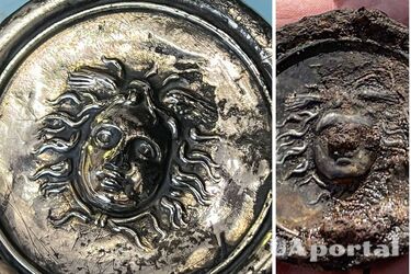 На севере Англии была обнаружена военная награда с головой медузы, возраст которой 1900 лет (фото)