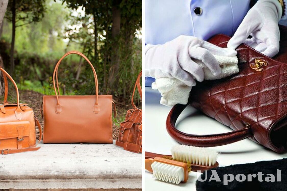 Laundry soap and egg white: how to make a leather bag look new 