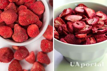 How to dry strawberries at home