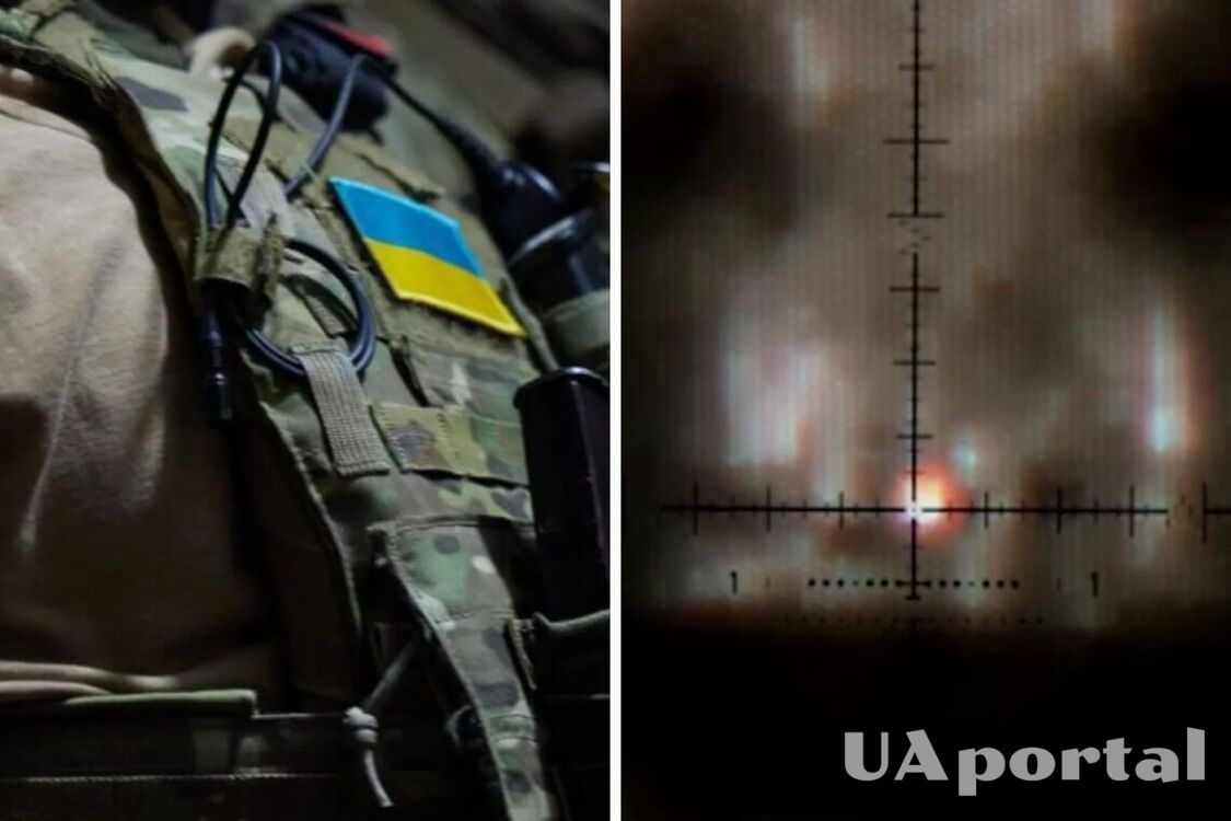 Бойцы ССО показали ночную работу снайперов под Бахмутом (видео)
