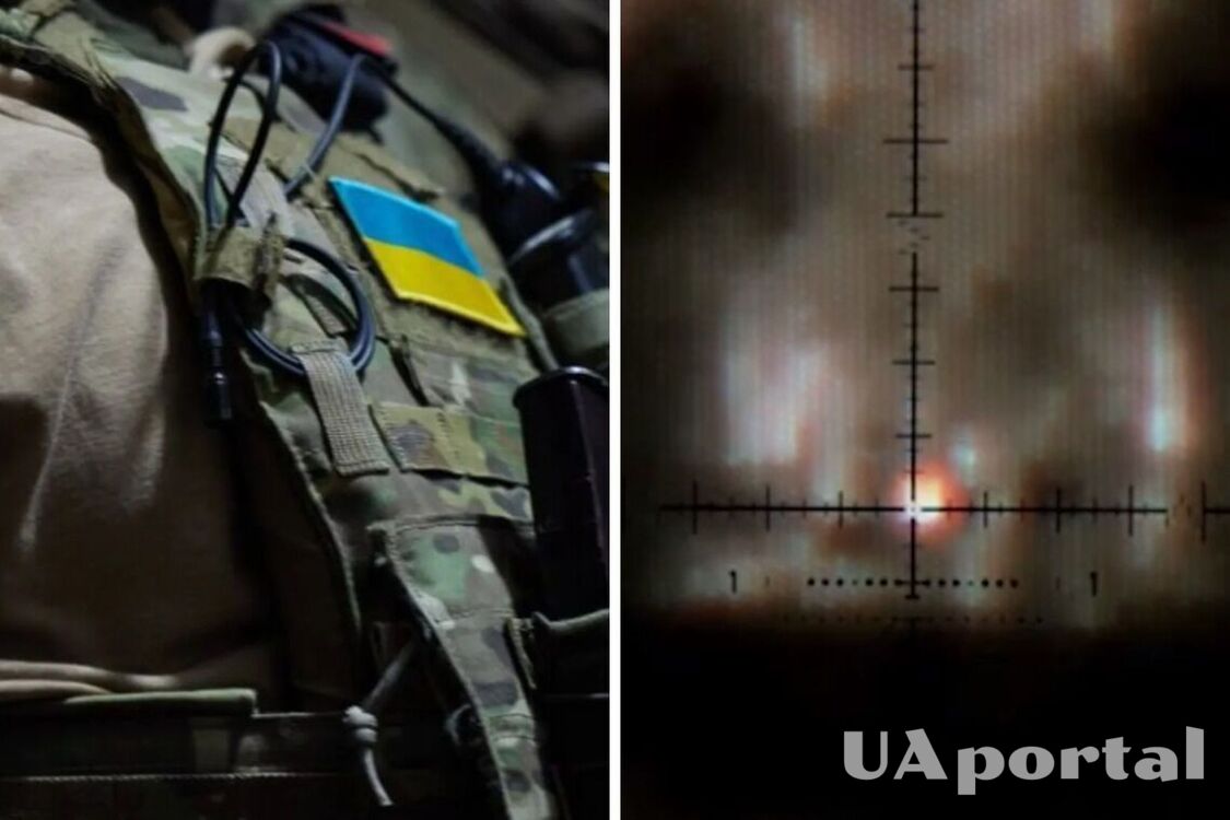 SSO fighters show night work of snipers near Bakhmut (video)