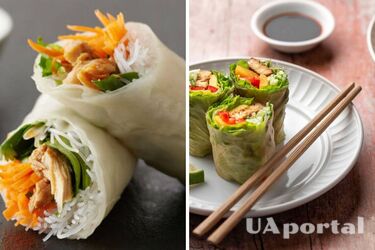Азійська кухня на український лад: рецепт спринг-ролів з молодої капусти та курки