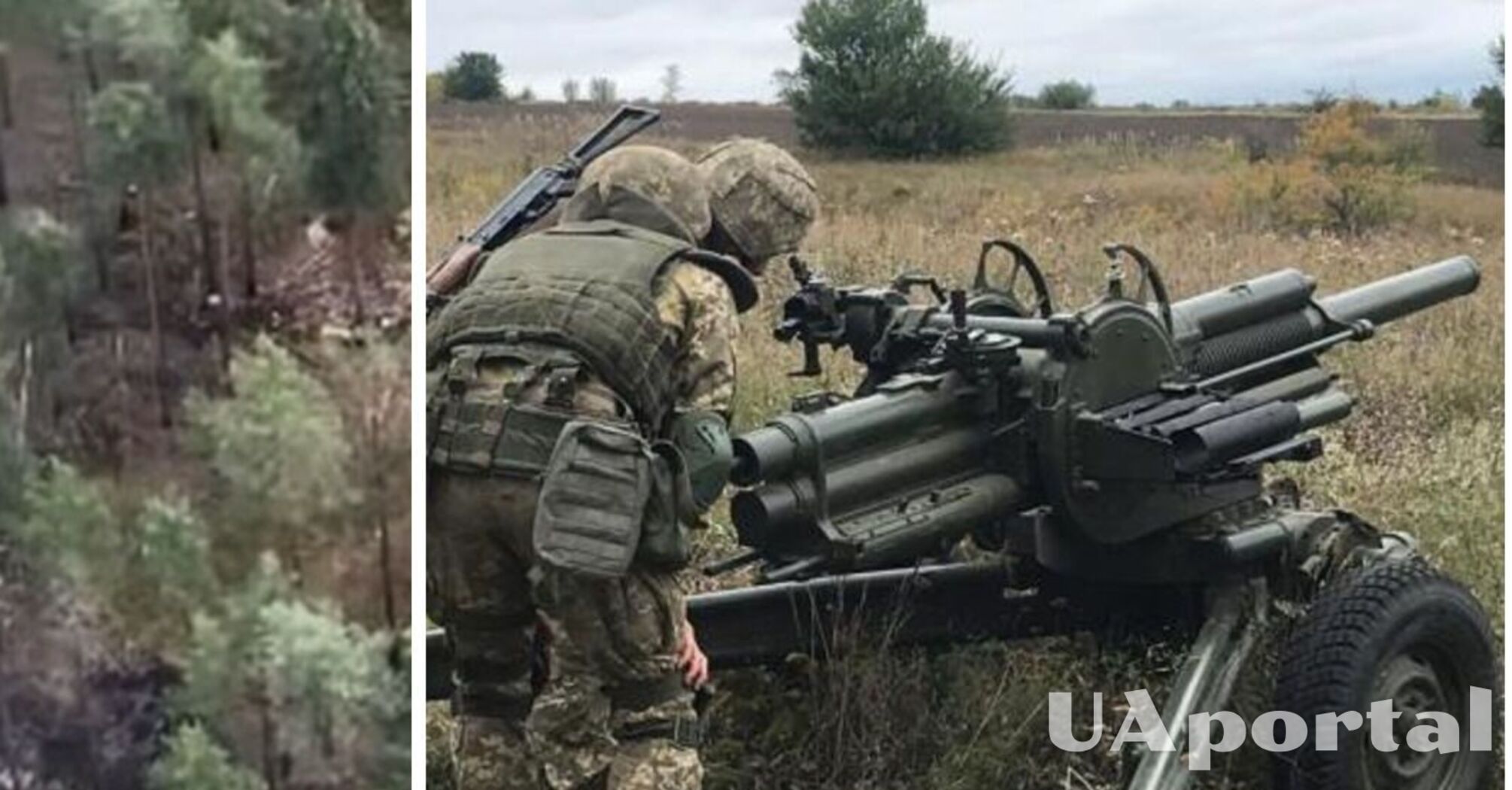 Border guards in Donetsk region 'tear apart' Russian mortars 'Vasilek' with 82-mm caliber (video)