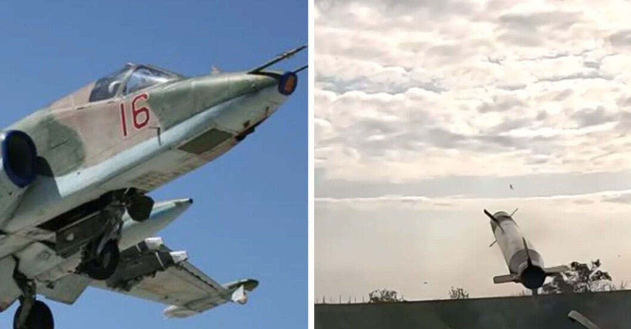 ЗСУ з 'Ігли' збили Су-25 окупантів (ефектне відео)