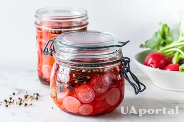 Консервація редиски