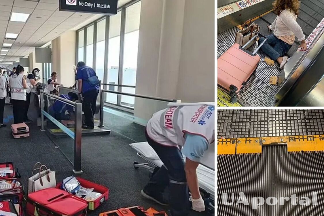 В Таиланде в аэропорту траволатор зажевал ногу туристки: ее пришлось ампутировать на месте (фото)