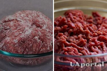 Как быстро и правильно разморозить фарш