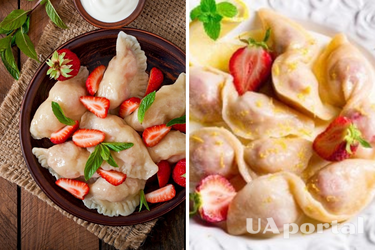 Смак літа: рецепт вареників з полуницею