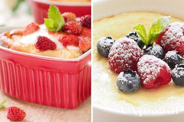 Французский воздушный десерт: рецепт ягодно-творожного суфле