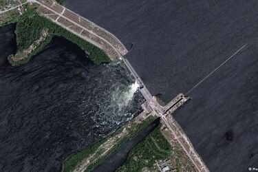 Укргідроенерго: Каховська ГЕС повністю зруйнована, відновленню не підлягає