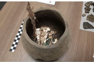 Treasures belonging to the Muisca civilization associated with the legend of Eldorado found in Colombia