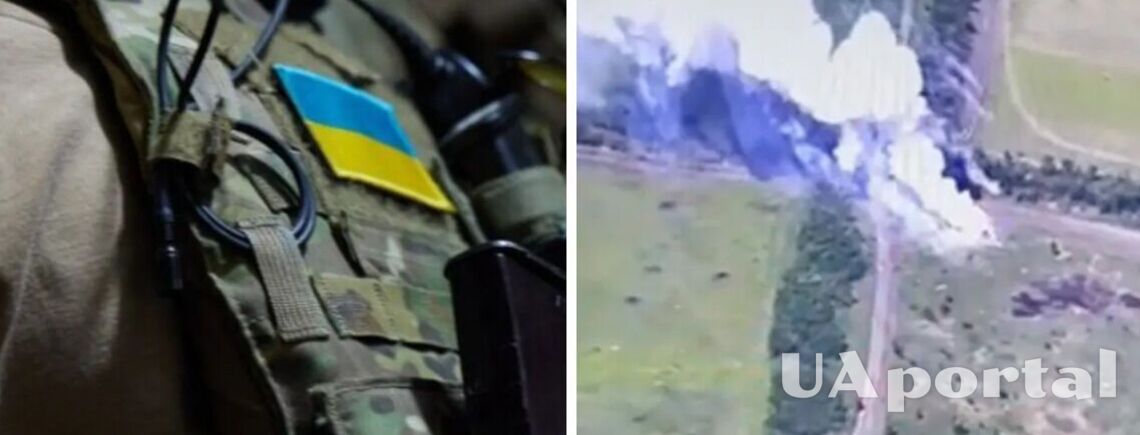 Украинские военные эффектно уничтожили 'Солнцепок' на Запорожье (видео)