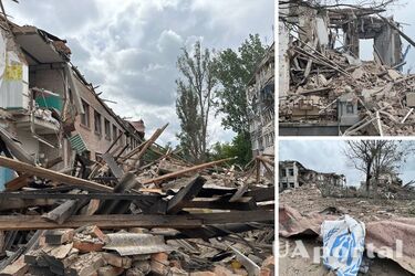 росіяни обстріляли Оріхів авіабомбою під час видачі гуманітарної допомоги: є жертви та поранені (фото)