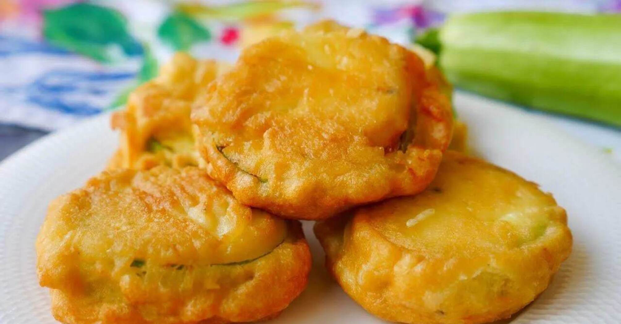 How to fry fresh zucchini in batter
