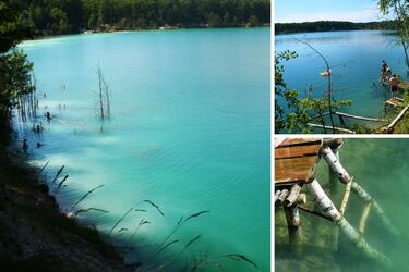 Бюджетный отдых на 'Мальдивах': как доехать до озера в Черепашинцах (фото и карта)