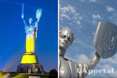 В Минкульте показали, какой будет 'Родина-мать', когда на щите установят трезубец (видео)