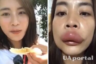 Женщина нашла естественный способ увеличить губы и насмешила сеть (видео)