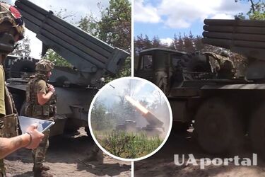 Бойцы 95-й бригады показали, как 'насыпают' огня врагу из его же оружия (видео)