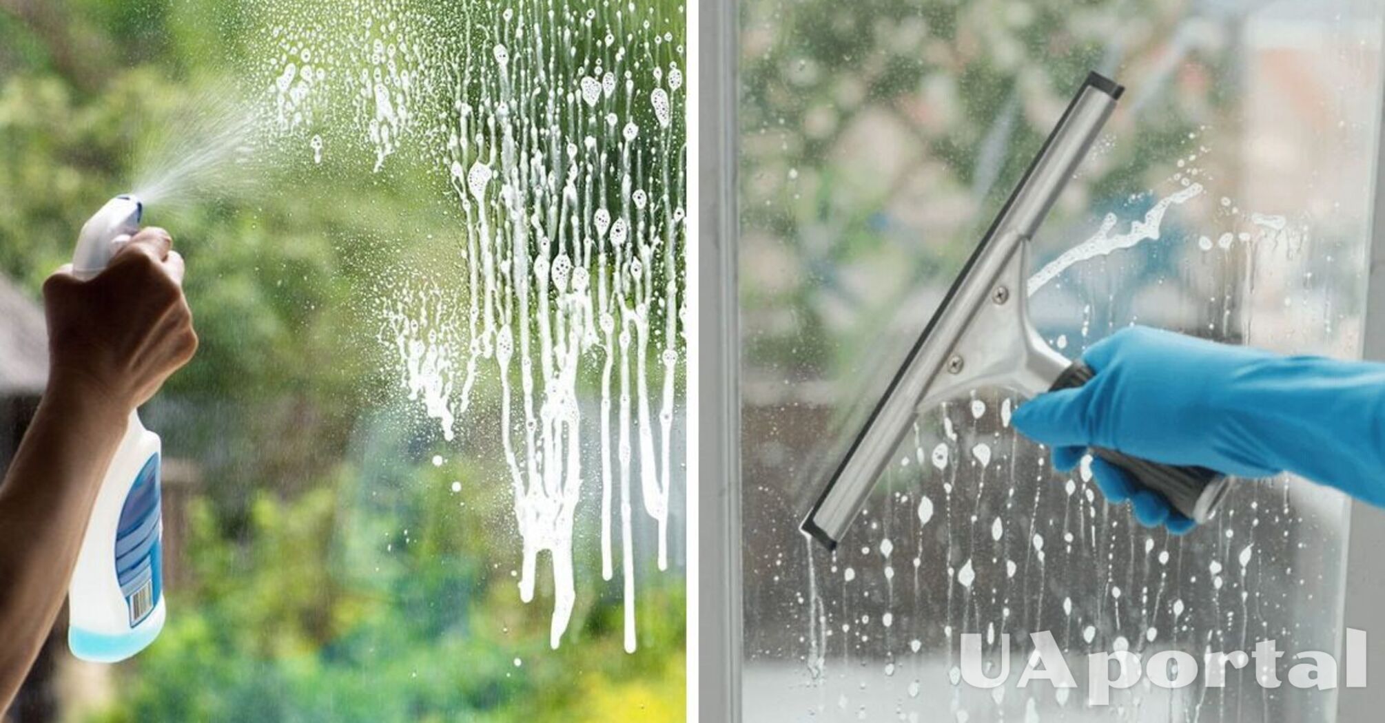 Why stains remain after window cleaning