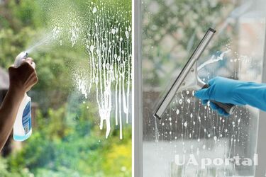 Чому після миття вікон залишаються розлучення