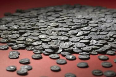Treasure of the 1st century AD found in Germany: consists of 5600 coins and gold jewelry