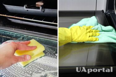 Як відмити скло духовки від жиру