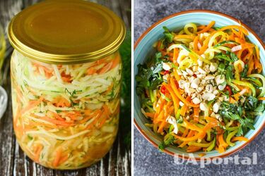 Рецепт кабачков по-корейски с морковью на зиму