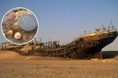 У пустелі в Африці знайшли навантажений золотом загублений 500 років тому корабель (відео)