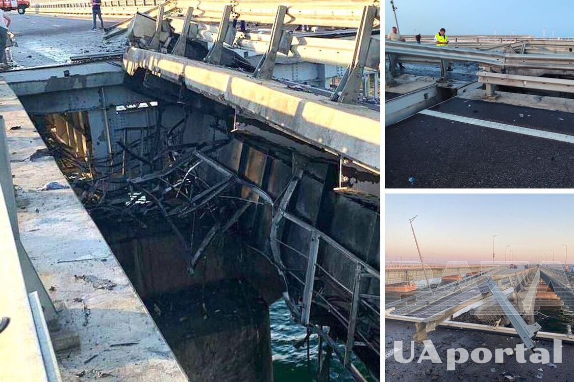 'Ответом будет продолжение зерновой сделки': реакция россиян на подрыв Крымского моста (фото)