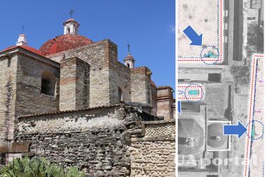 A mysterious labyrinth, which may be a thousand years old, was found under a temple in Mexico (video)