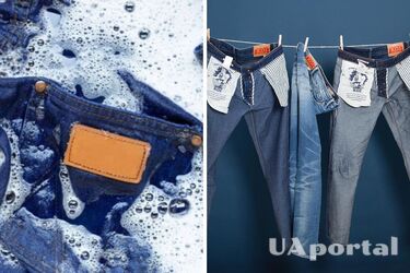 В чем замочить джинсы перед стиркой, чтобы они не выцвели