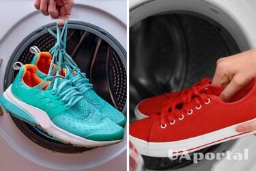 Як правильно випрати взуття в машинці