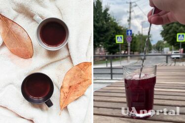 How to make coffee with cherry juice and chocolate