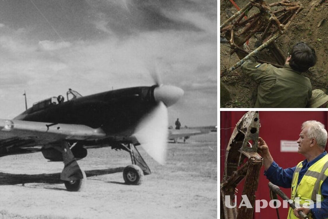 Під Києвом знайшли рештки 8 британських винищувачів Hurricane часів Другої світової (фото)