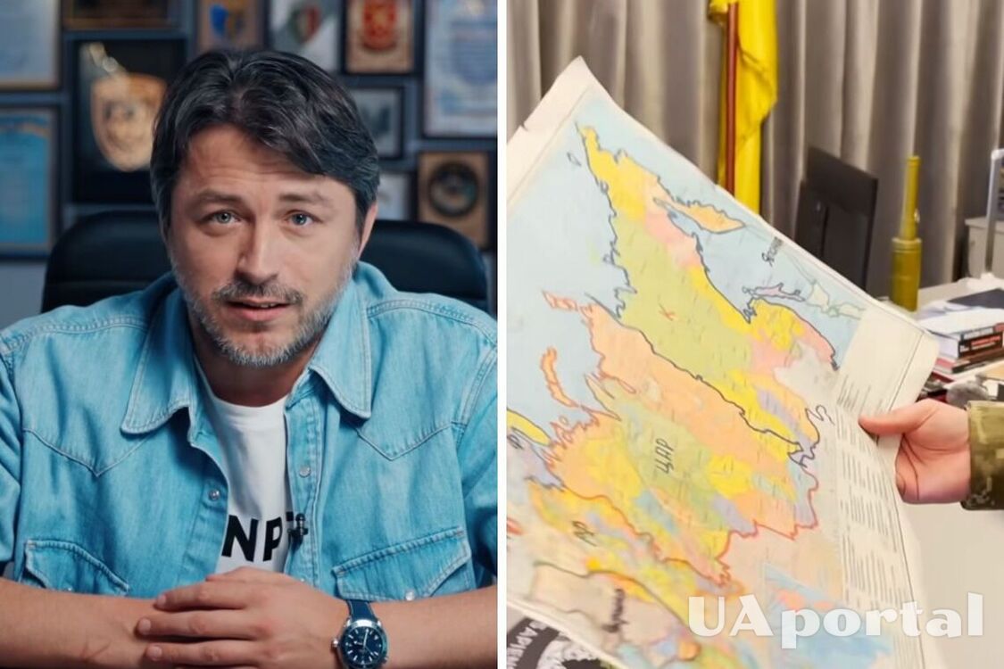 Prytula puts up for auction 'Budanov's map' with divided Russia (video)