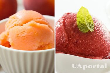 Рецепт клубнично-персикового сорбета от Владимира Ярославского