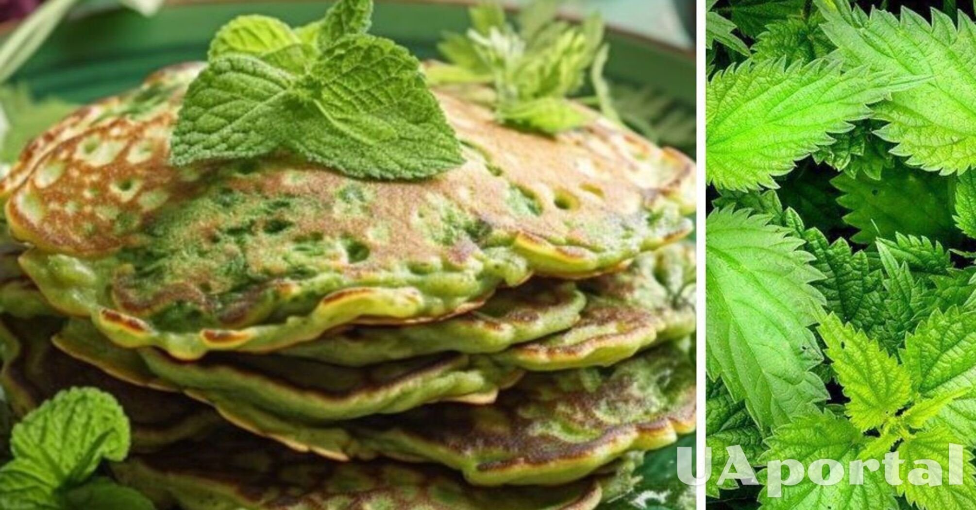 Nettle fritters for breakfast: step by step recipe