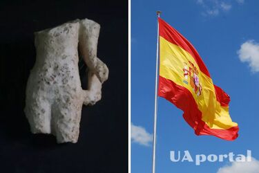 An 1800-year-old marble statue of a nymph was discovered during excavations in Spain (photo)
