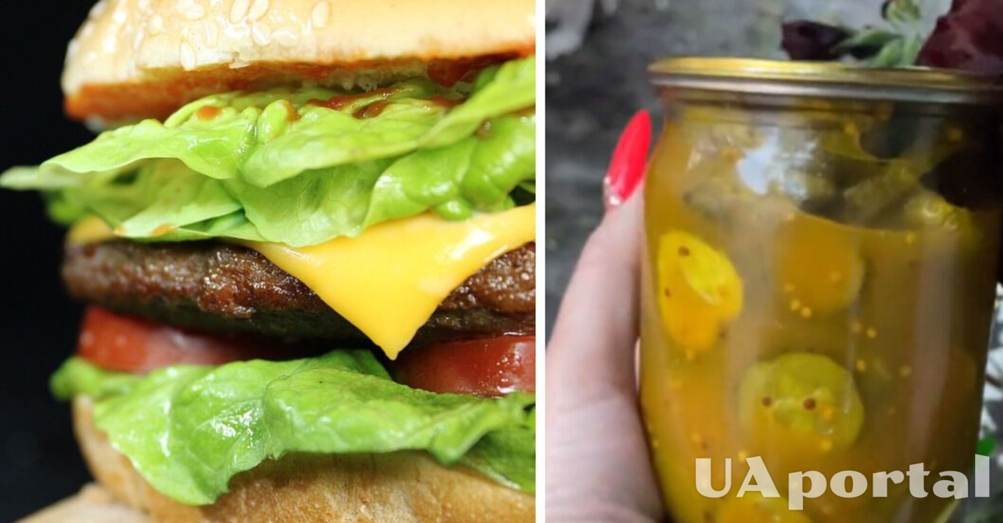 A blogger shares her recipe for canned cucumbers that taste like a McDonald's burger (video)