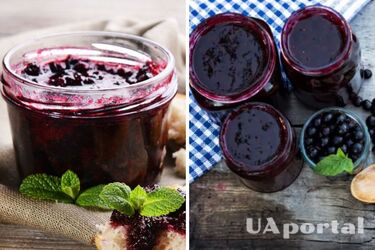 Cures colds: a recipe for blackcurrant jam with ginger